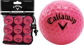 Callaway Soft flight 9 pack CA1000014 foam Golfbal roze