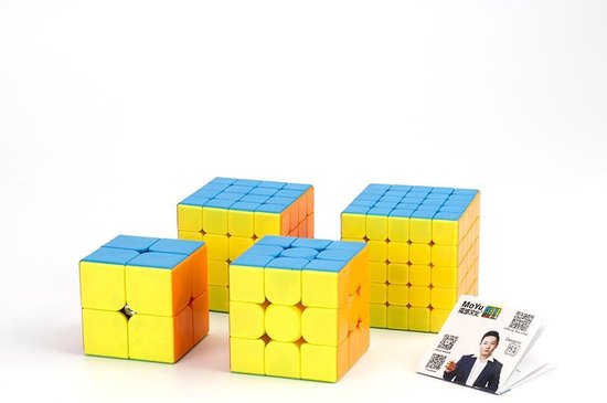 Thumbnail van een extra afbeelding van het spel MoYu Speed Cube Set - 2x2, 3x3, 4x4, 5x5