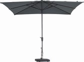 Parasol Vierkant Grijs 280 x 280 cm Madison | Topkwaliteit vierkante parasol van Madison