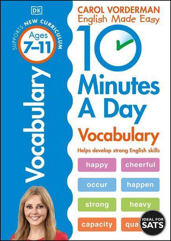 DK 10 Minutes a Day - 10 Minutes A Day Vocabulary, Ages 7-11 ... - cover