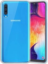 samsung a30s hoesje - Samsung galaxy a30s hoesje siliconen case hoes transparant