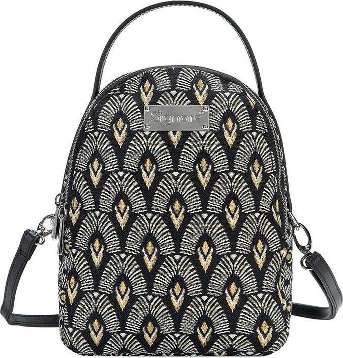 Signare - Mini Backpack - Schoudertas - Luxor – Art Deco Style
