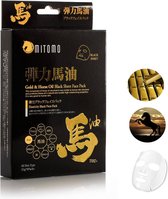 Mitomo Gold & Horse Oil Essence Sheet Mask - Gezichtsmasker - Skincare Rituals - Gezichtsverzorging Masker - 6 Stuks