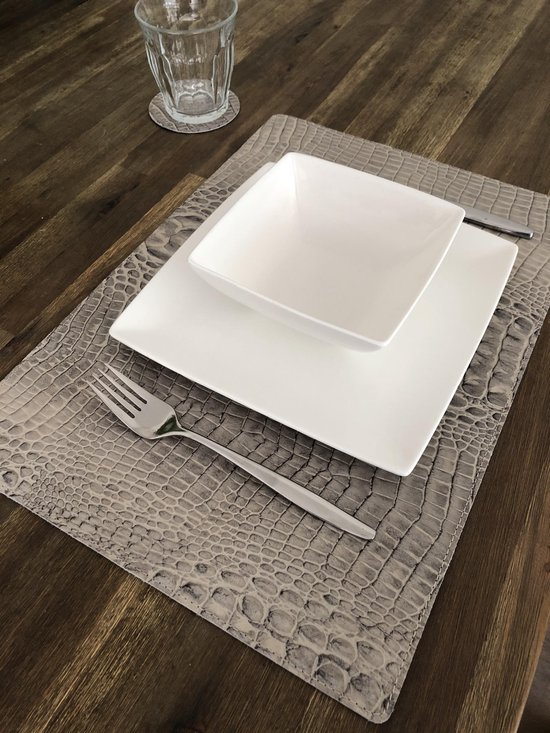 placemat set croco limited edition