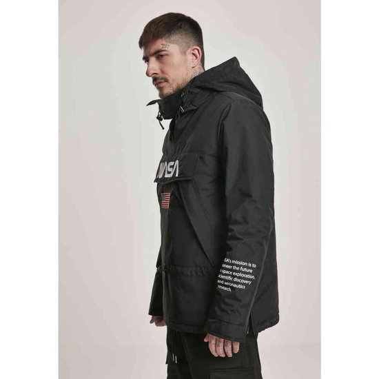 Veste coupe-vent Urban Classics NASA -XS- NASA Noir bol