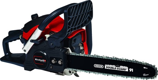 Einhell Benzine Kettingzaag GC-PC 1335/1 I - 37,2 cm³ - 1,3 kW - 2-takt - Zwaardlengte: 35 cm - Max. Zaaglengte: 34,5 cm - Kettingsnelheid: 21,9 m/s - Automatische kettingsmering