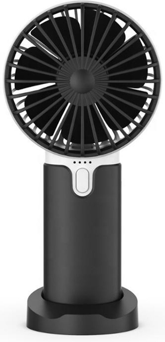 Mini Ventilator met Telefoonhouder USB Ventilator Tafelventilator