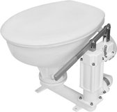 Toilette manuelle Rheinstrom Y3 avec grande cuvette de toilette