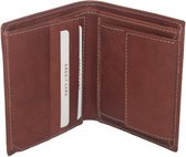 Lucini billfold hoog cognac