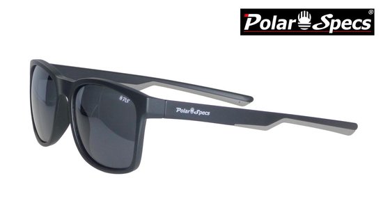 Polar Specs® Polariserende Zonnebril Traveller Sport PS9016 - Mat Zwart/Grijs - Polariserend Zwart - Medium/Large van Polar — afbeelding 3