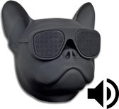 Relephance Bluetooth Bulldog Speaker – Draadloos - USB Oplaadbaar - Mat Zwart
