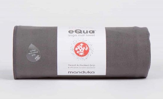 Manduka eQua Yoga Handdoek – Thunder (Klein)