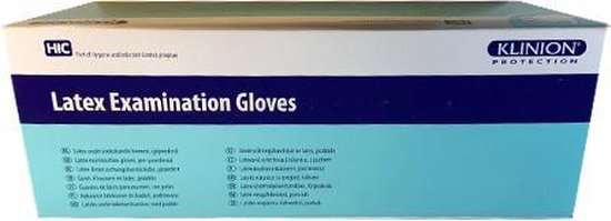 Klinion Latex-handschoenen 2 dozen à 100 stuks | bol.com