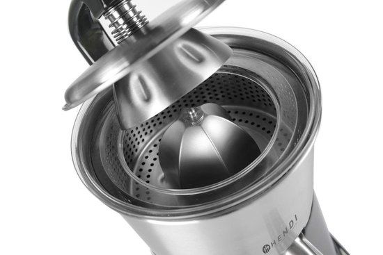 HENDI Elektrische citruspers - roestvrij staal - met spatscherm - 230W - 210x330x585 mm van Merkloos — afbeelding 5