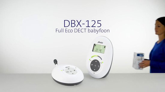 Alecto Baby DBX-125 Full Eco DECT Babyfoon met display, lange standby |  bol.com