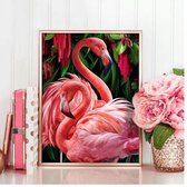 Diamond Painting Flamingo 20x25 cm