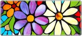 Muismat xxl gaming bloemen 90 x 40 cm - Sleevy - mousepad - Collectie 100+ designs