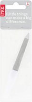 LTBD nagelvijl wit of zwart - 12 x 1,5 cm - goede kwaliteit vijl voor nagels - fijne en grovere kant