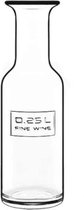 KARAF 0,25  waterkan - wijnkaraf 0,25 L