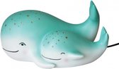 House of Disaster nachtlamp Mother and baby Whale Groen