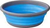 Pro Plus - Afwasbak - Opvouwbaar - Afwasteil rond - Blauw - 9 Liter