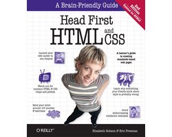 Omslag van Head First Html and Css
