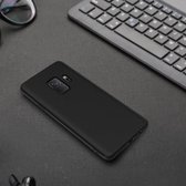 Samsung Galaxy S9 plus mat zwart siliconen hoesje / achterkant / Back Cover TPU – 1,5 mm ideale dikte van FB Telecom Groothandel in telefoon accessoires.