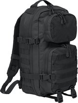 Backpack - Rugzak - Mollie system - medium - patched zwart