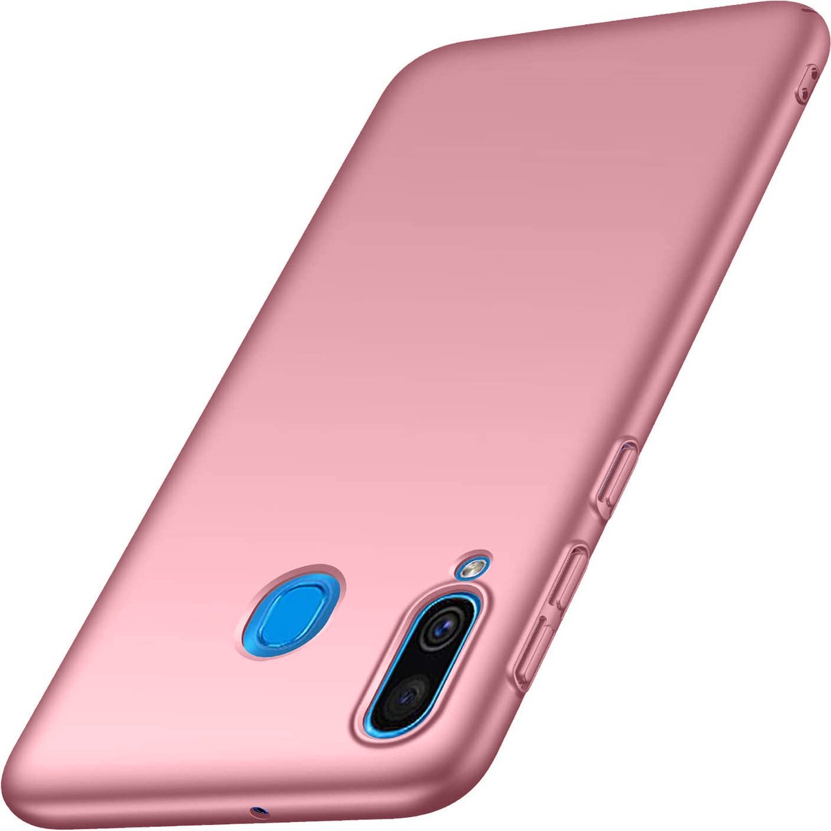 HB Hoesje Geschikt voor Samsung Galaxy A40 - Siliconen Back Cover - Roze