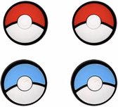 WiseGoods - Nintendo Switch Joy Con Thumb Stick Grip Caps - Duim Grips - Nintendo Switch Accessoires - Pokeball - 4 Stuks