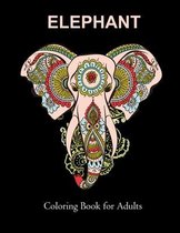 Elephant Coloring Book for Adults