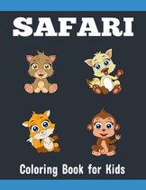 Safari Coloring Book for Kids