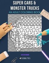 Super Cars & Monster Trucks: AN ADULT COLORING BOOK