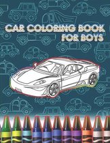Car Coloring Books For Boys