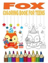 Fox Coloring Book for Teens