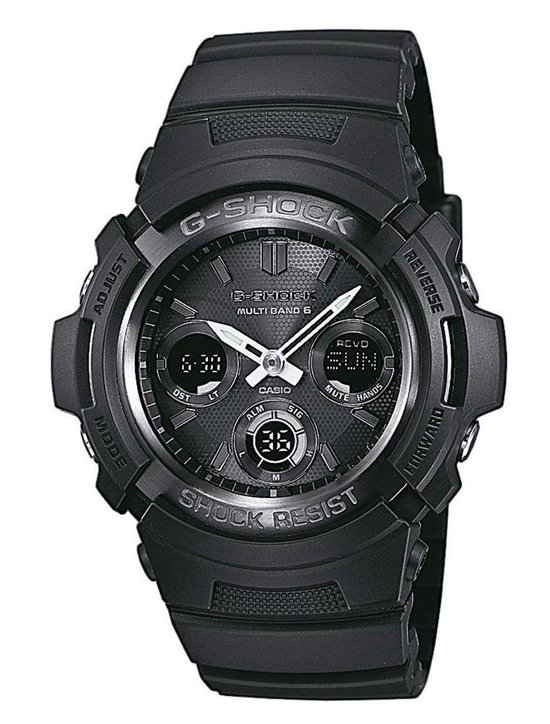 Casio G-Shock Heren Horloge AWG-M100B-1AER - 46 mm