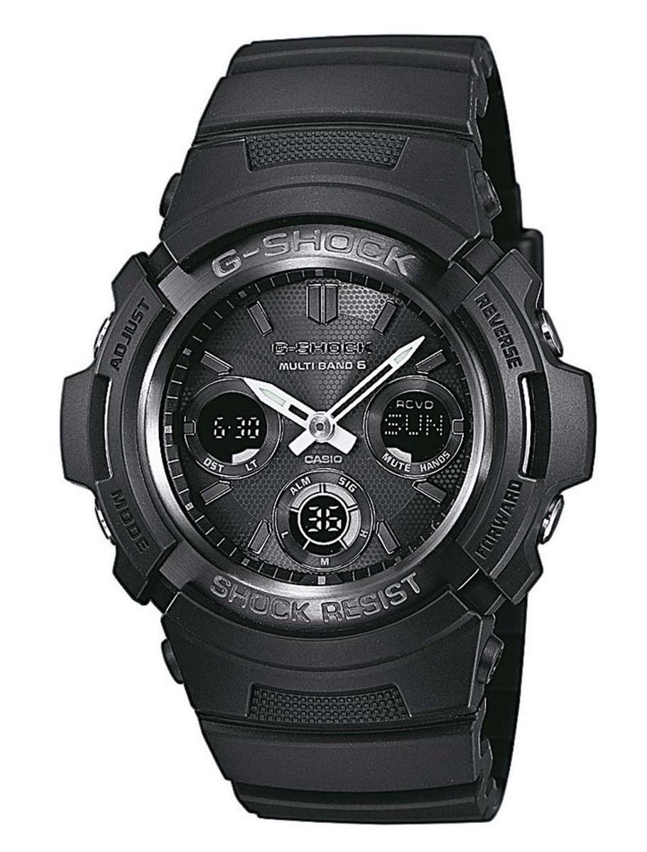 Casio G-Shock AWG-M100B-1AER Herenhorloge 46 mm - Zwart