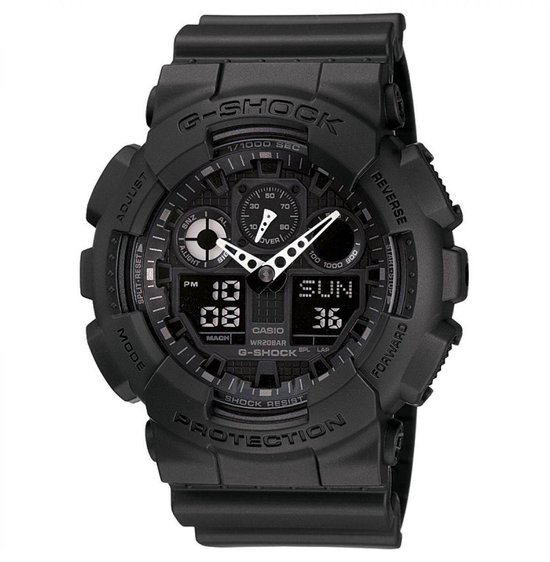 Casio G-Shock Heren Horloge GA-100-1A1ER - 52 mm