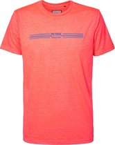 Petrol Industries Korte mouw T-shirt - M-2000-TSR720 Koraal (Maat: M)