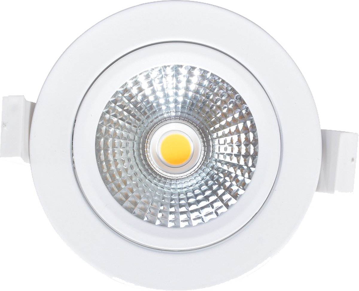 Proled Partners® THIN -rond Spotje C O B Kantelbaar Led Spot 5 Watt ...