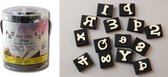 Foam stamps 62 pcs. alphabet casual
