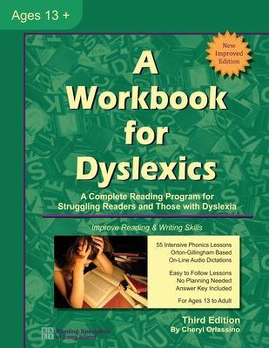 A Workbook for Dyslexics - cover