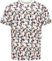 ONLY & SONS - EDGARKI LIFE SLIM SS NF 6542 - Cloud Dancer - Mannen - Maat S