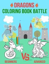 Dragons Coloring Book Battle: Dragon Coloring Book For Kids and Toddlers