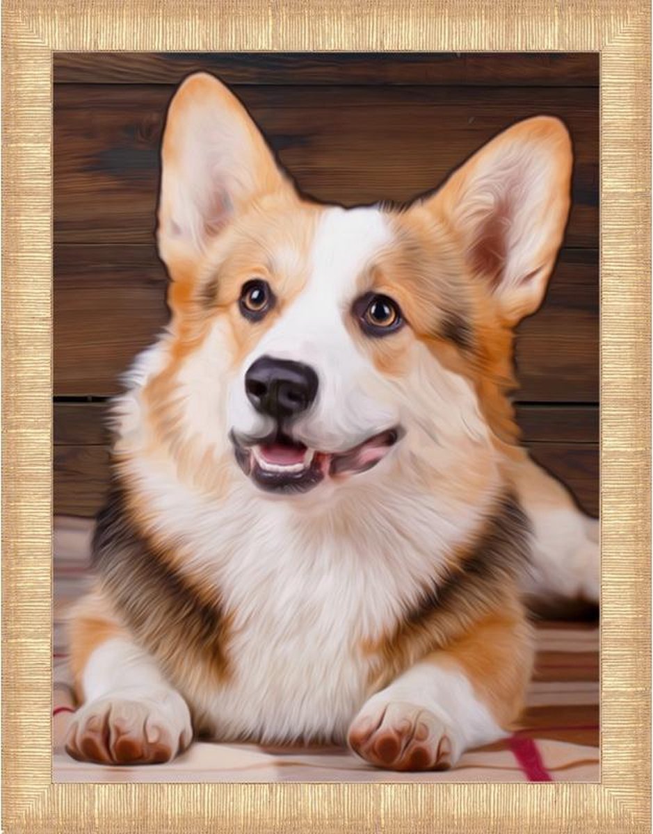 Diamond Painting Kit Corgy AZ-1466 Artibalta