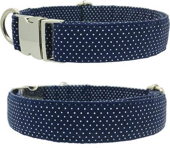 Blauwe Hondenhalsband - Halsband Hond Blauw - Hondenhalsbanden - Voor bol.com