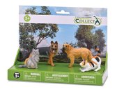 Collecta Honden En Katten: Speelset In Giftverpakking 4-delig