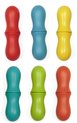 Kikkerland Maiskolfhouder - Groetenhouder - Set van 6 - In verschillende kleuren - Handige Accessoires voor BBQ en Diners