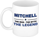 Mitchell The man, The myth the legend cadeau koffie mok / thee beker 300 ml