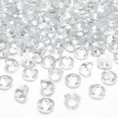 200x Hobby/decoratie transparante diamantjes/steentjes 12 mm/1,2 cm -  Kleine kunststof... | bol.com